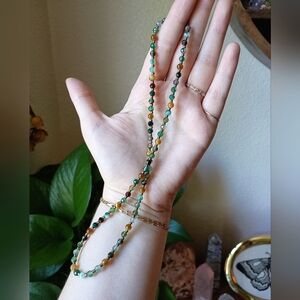 14k Gold Fill Gemstone Necklace